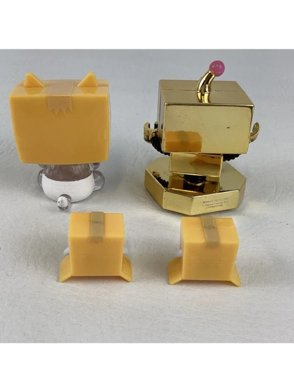 LankyBox Mystery Figure Lot Rare Golden Robot Foxy Boxy Micro Figures Justin